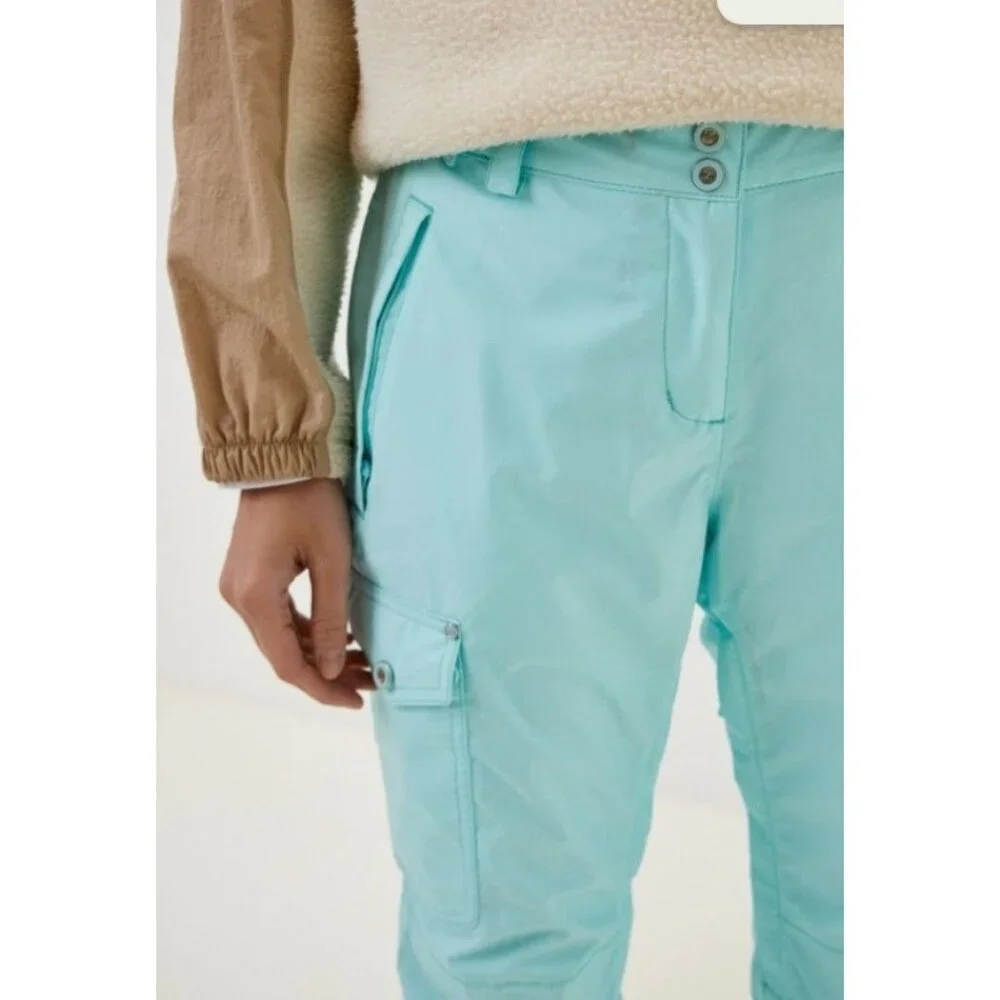 NWT Helly Hansen W's Large Switch Cargo Insulated Winter Pants Blue MSRP$236 - Picture 8 of 17